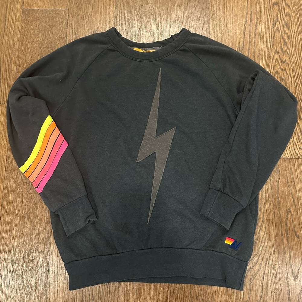 AVIATOR NATION BOLT SWEATSHIRT Size small